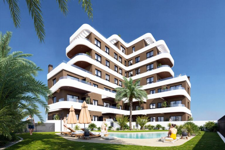 Moderní apartmány - Guardamar del Segura, 1 km od moře