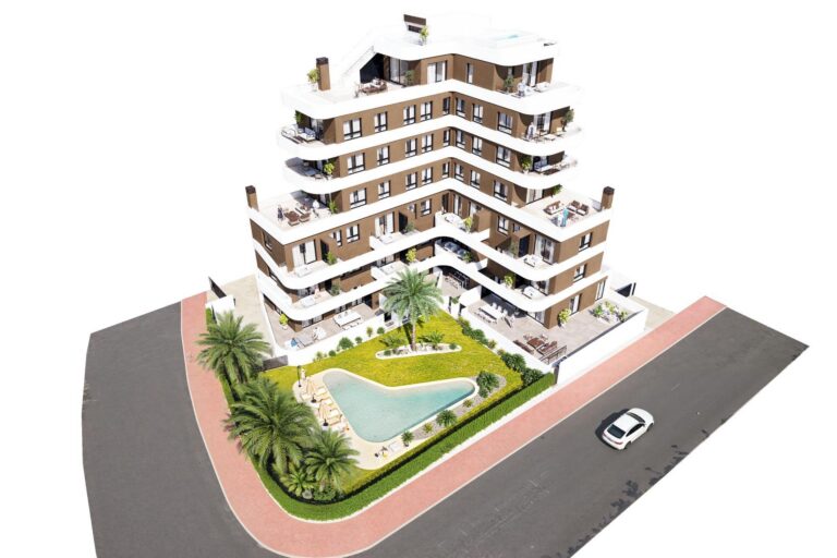 Moderní apartmány - Guardamar del Segura, 1 km od moře