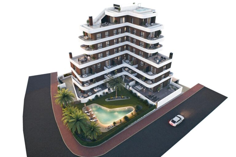 Moderní apartmány - Guardamar del Segura, 1 km od moře