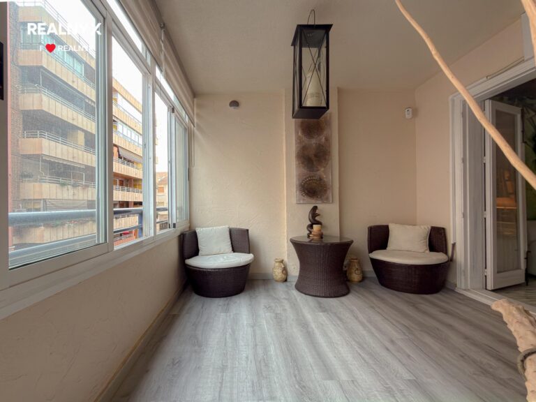 Apartmán Acequión - 150 m od moře, terasa s výhledem